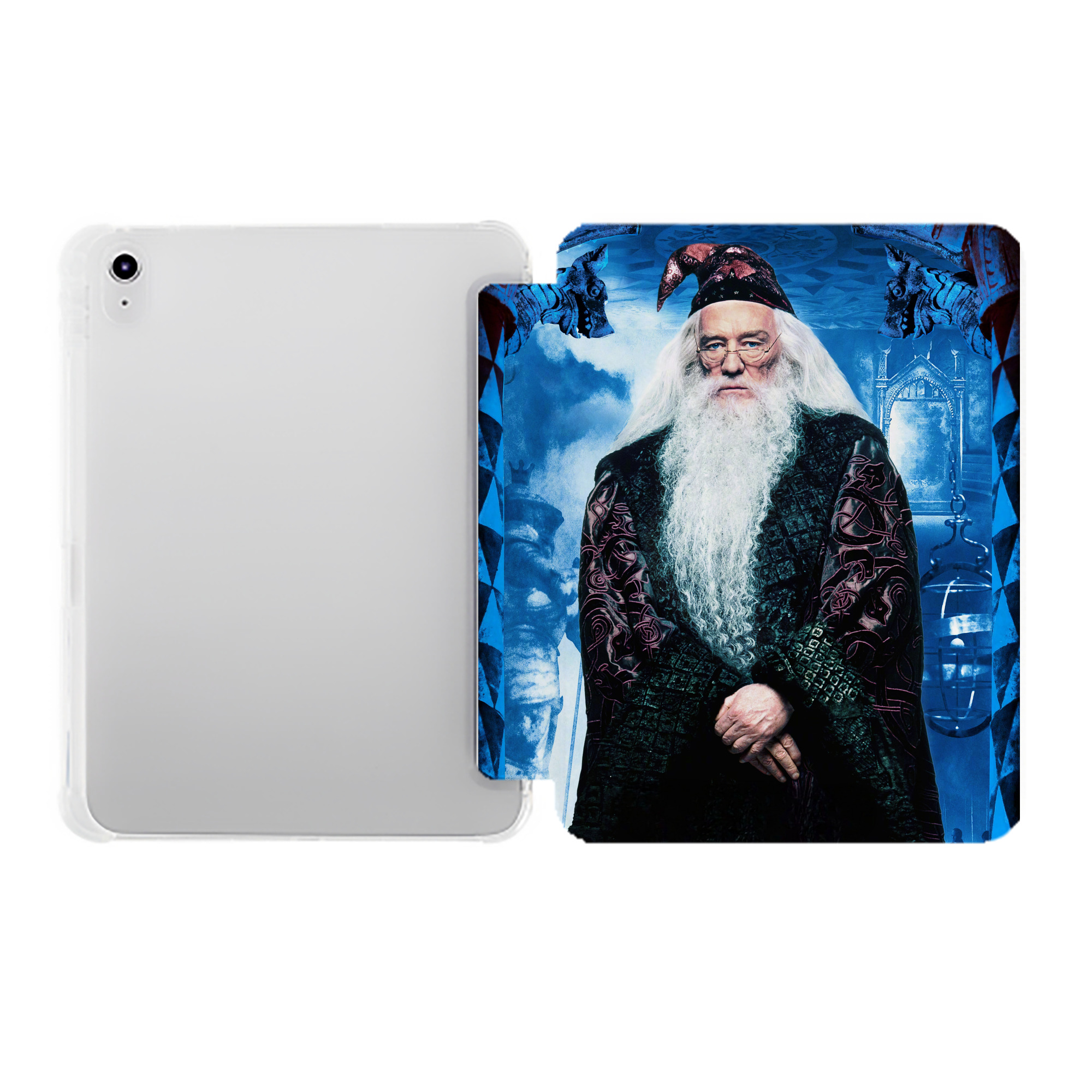 （画像用） Harry Potter ハリー・ポッターシリーズ IPad ケース ペン収納付き 三つ折りスタンド PUレザー×シリコン 対応機種9.5/10.5/10.9インチ